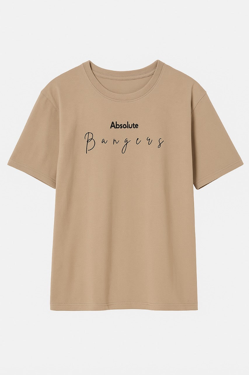 Beige Oversized T-shirt