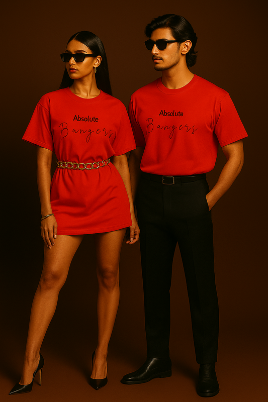 Red Oversized T-shirt