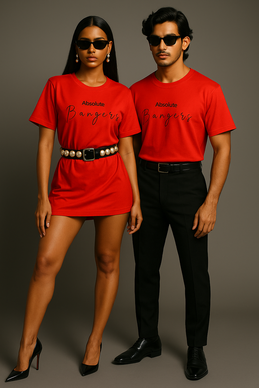 Red Oversized T-shirt