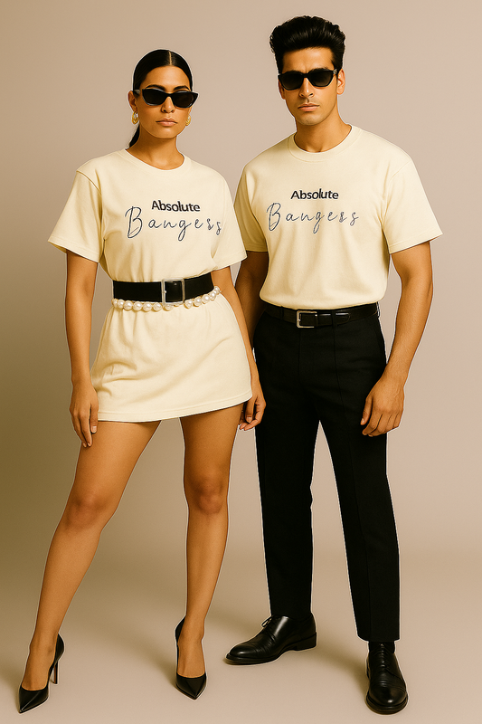 Cream Oversized T-shirt